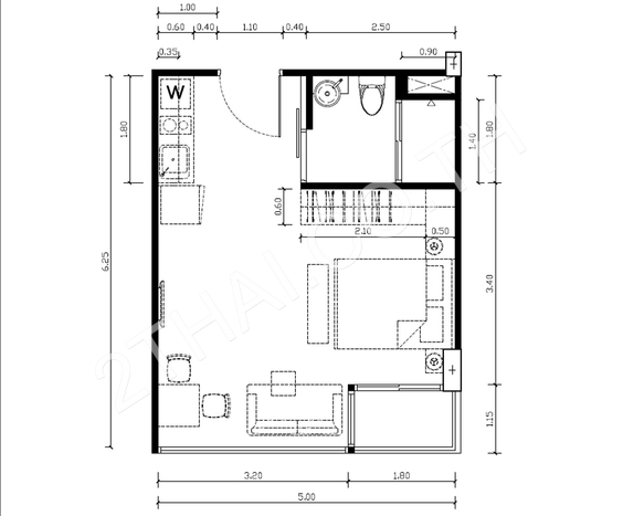 Rising Place Pattaya, พัทยา, พระตำหนัก - photo, price, location map