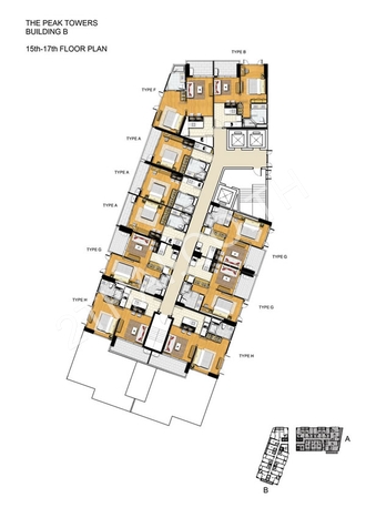 The Peak Towers, พัทยา, พระตำหนัก - photo, price, location map