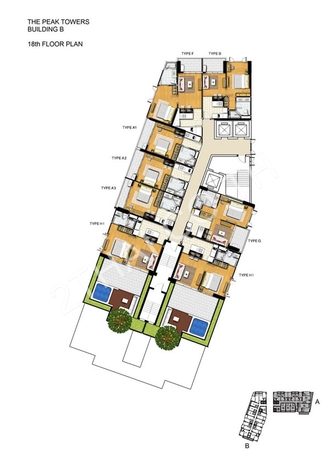 The Peak Towers, พัทยา, พระตำหนัก - photo, price, location map