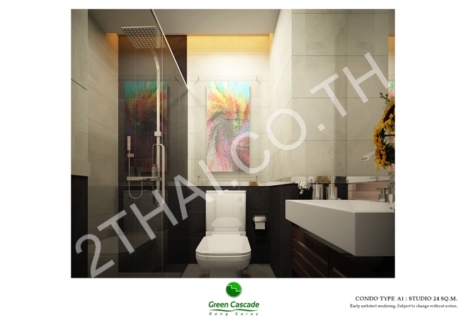 Green Cascade Condominium, พัทยา, บางเสร่ - photo, price, location map
