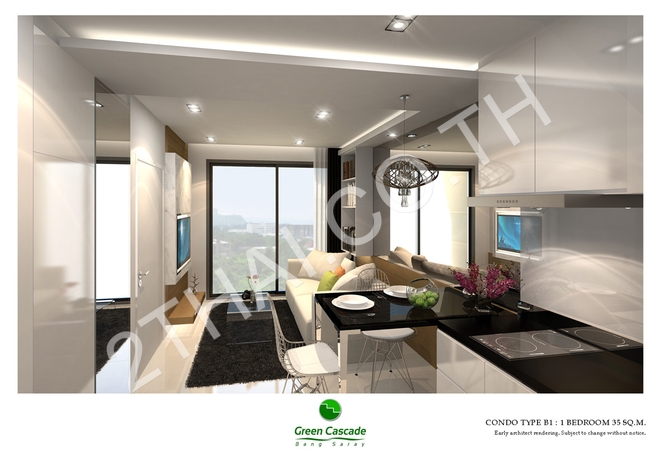 Green Cascade Condominium, พัทยา, บางเสร่ - photo, price, location map