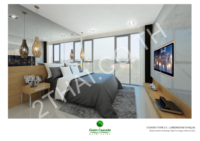 Green Cascade Condominium, พัทยา, บางเสร่ - photo, price, location map