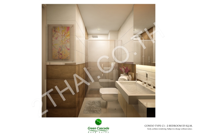 Green Cascade Condominium, พัทยา, บางเสร่ - photo, price, location map