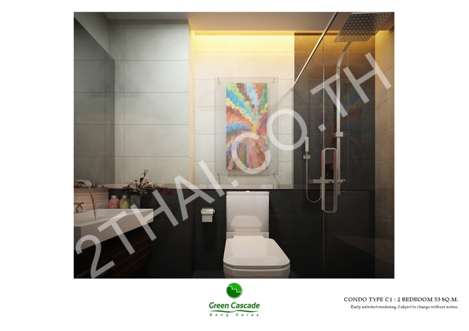 Green Cascade Condominium, พัทยา, บางเสร่ - photo, price, location map