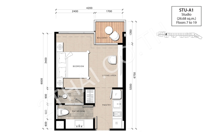 The Riviera Jomtien, พัทยา, จอมเทียน - photo, price, location map