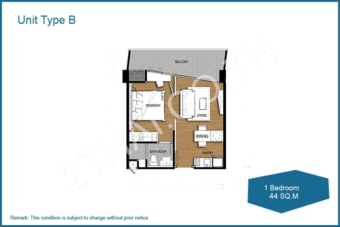 Acqua Condominium, พัทยา, จอมเทียน - photo, price, location map