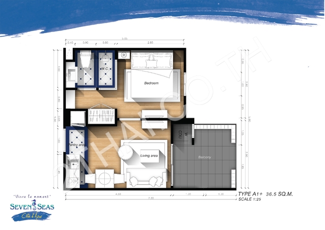 Seven Seas Côte d'Azur, พัทยา, นาจอมเทียน - photo, price, location map