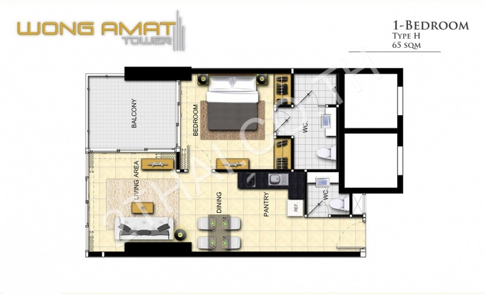 Wong Amat Tower, พัทยา, พัทยาเหนือ - photo, price, location map