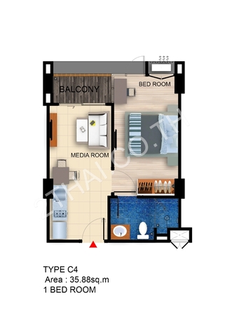 De Amber Condo Bang Saray, พัทยา, บางเสร่ - photo, price, location map