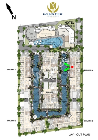 Golden Tulip Residence Pattaya, พัทยา, พัทยากลาง - photo, price, location map