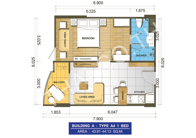 Whale Marina Condo Pattaya, พัทยา, นาจอมเทียน - photo, price, location map