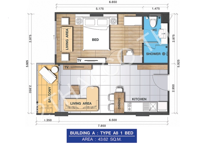Whale Marina Condo Pattaya, พัทยา, นาจอมเทียน - photo, price, location map