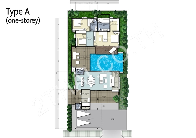 Mövenpick Pool Villas, พัทยา, นาจอมเทียน - photo, price, location map