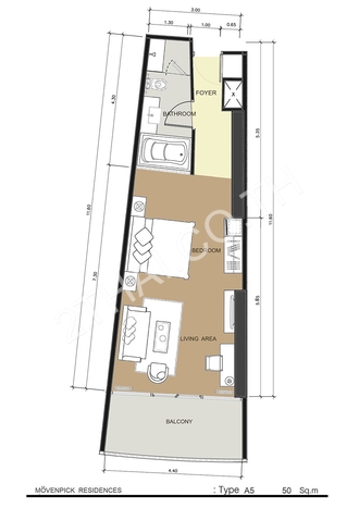 Mövenpick Residences Pattaya, พัทยา, นาจอมเทียน - photo, price, location map