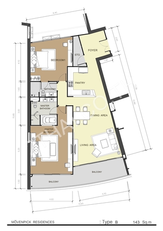 Mövenpick Residences Pattaya, พัทยา, นาจอมเทียน - photo, price, location map
