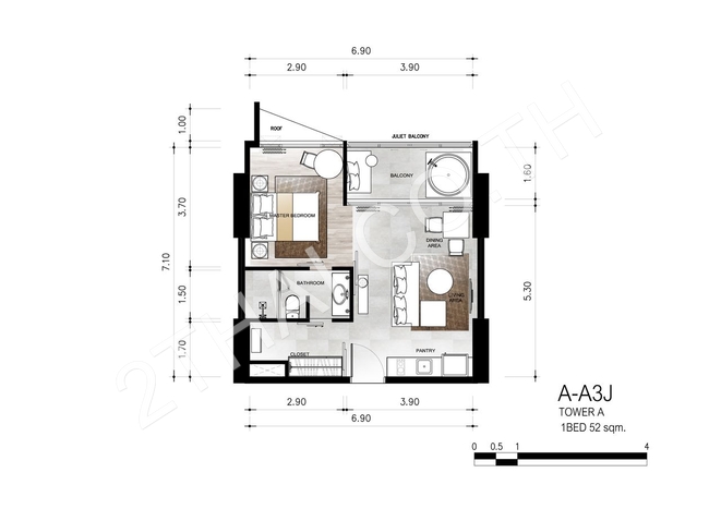 Sixth Element Na Jomtien, พัทยา, นาจอมเทียน - photo, price, location map