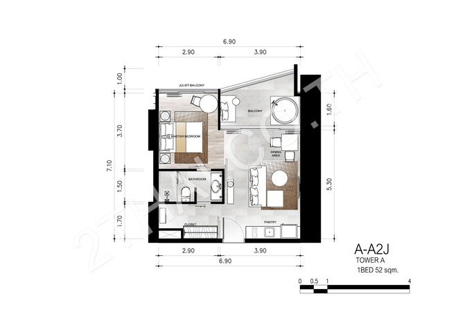 Sixth Element Na Jomtien, พัทยา, นาจอมเทียน - photo, price, location map