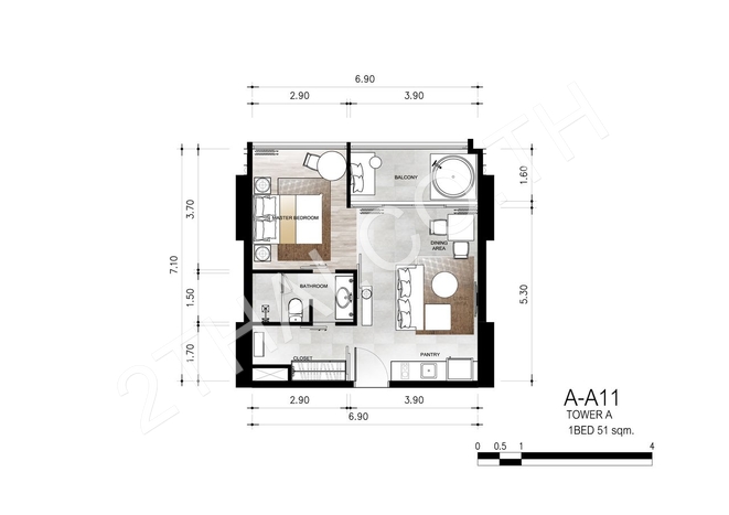 Sixth Element Na Jomtien, พัทยา, นาจอมเทียน - photo, price, location map
