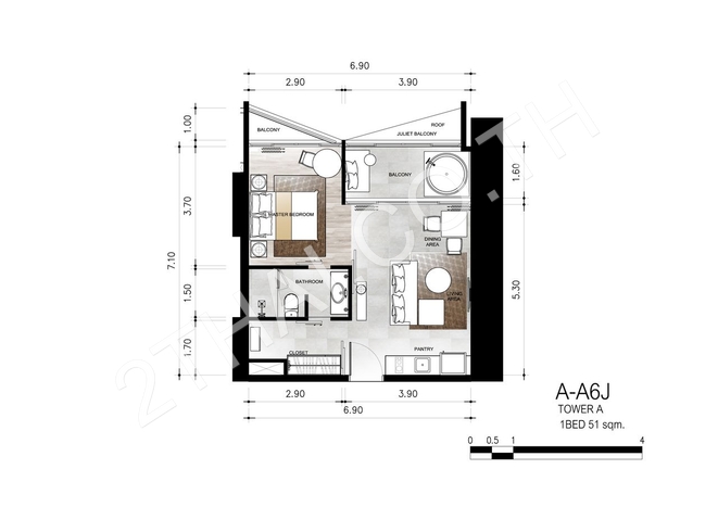 Sixth Element Na Jomtien, พัทยา, นาจอมเทียน - photo, price, location map