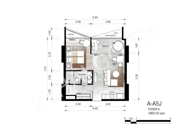 Sixth Element Na Jomtien, พัทยา, นาจอมเทียน - photo, price, location map