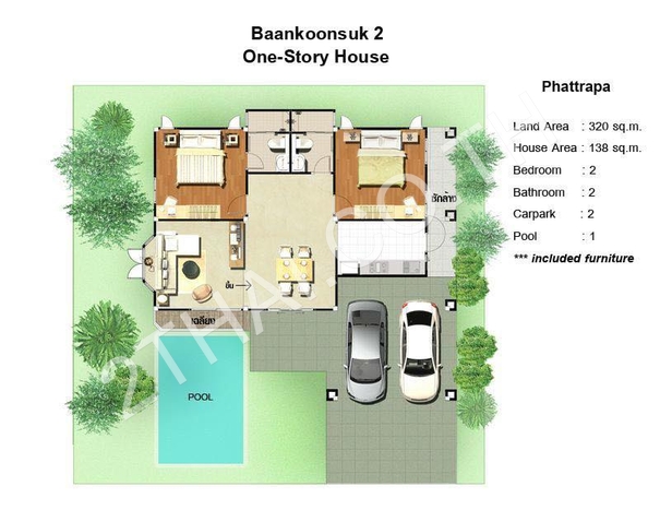 Baan Koonsuk 2, พัทยา, บางเสร่ - photo, price, location map