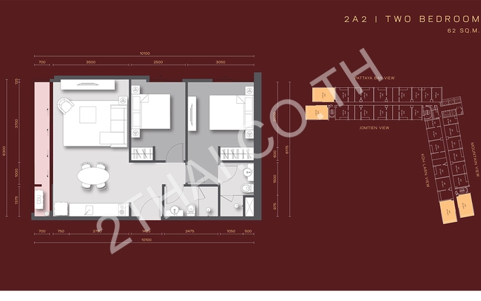 Unixx South Pattaya, พัทยา, พัทยาใต้ - photo, price, location map