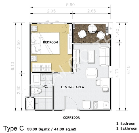 Estanan Condo, พัทยา, พระตำหนัก - photo, price, location map