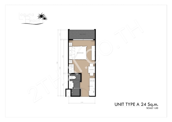 Laguna Beach Resort 2, พัทยา, จอมเทียน - photo, price, location map
