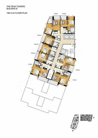The Peak Towers, พัทยา, พระตำหนัก - photo, price, location map