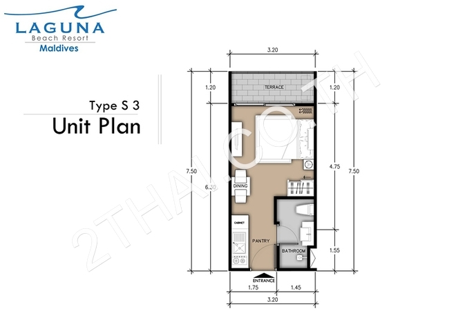 Laguna Beach 3 - The Maldives, พัทยา, จอมเทียน - photo, price, location map