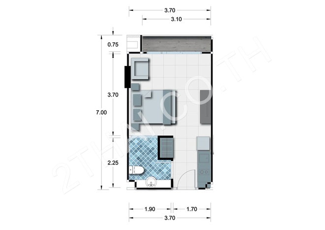 City Center Residence, พัทยา, พัทยากลาง - photo, price, location map