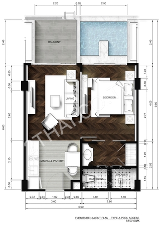 Grand Florida Condo Resort, พัทยา, พัทยาใต้ - photo, price, location map