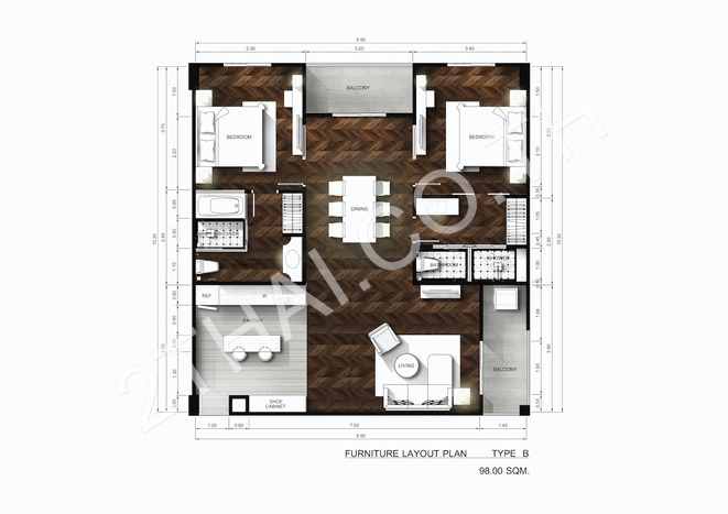 Grand Florida Condo Resort, พัทยา, พัทยาใต้ - photo, price, location map