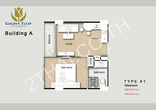 Grand Avenue Residence Pattaya, พัทยา, พัทยากลาง - photo, price, location map