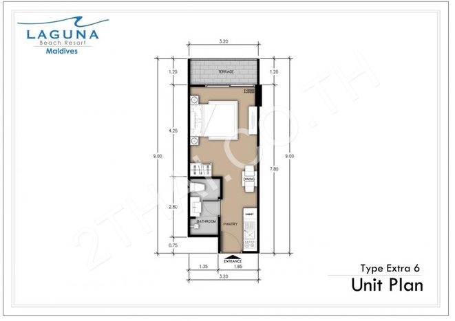 Laguna Beach 3 - The Maldives, พัทยา, จอมเทียน - photo, price, location map