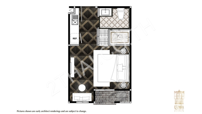 Espana Condo Resort Pattaya, พัทยา, จอมเทียน - photo, price, location map