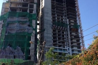 The Peak Towers - construction site photos