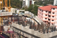 Unixx South Pattaya - photo from construction site