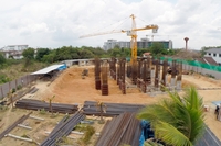 Dusit Grand Condo View - progress of construction