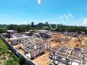 Mountain Village - aerial photos of construction