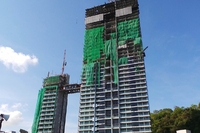 Waterfront Suites & Residences - construction progress