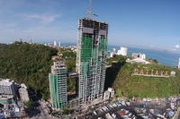Waterfront Suites & Residences - construction progress