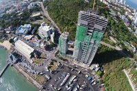 Waterfront Suites & Residences - construction progress