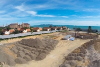 Centara Grand Residence - construction site aerial photos