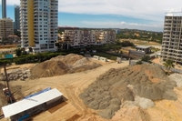 Centara Grand Residence - construction site aerial photos