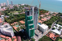 The Peak Towers - construction site photos