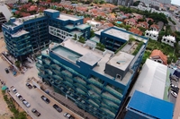 Acqua Condominium - photos of construction