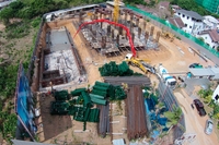 Dusit Grand Condo View - progress of construction
