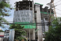 Construction of The Peak Towers, Pratumnak Hill, Pattaya