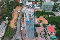 The Vision - photos of construction site